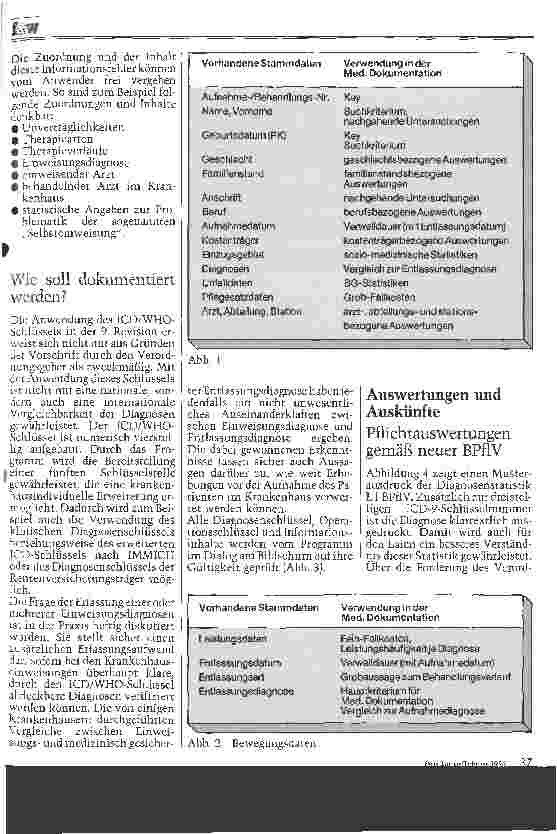 Vorschauseite 2: Medizinische Diagnosenauswertung Autonome Problemlösung im EDV-Dialog