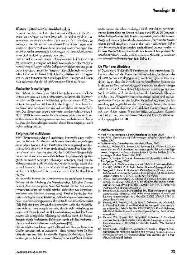 Vorschauseite 5: Anwendungsgebiete der Elektrotherapie in der Ergotherapie