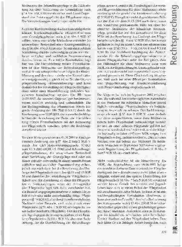 Vorschauseite 4: Blasenentleerung mittels Katheters als häusliche Krankenpflege auch außerhalb der Wohnung