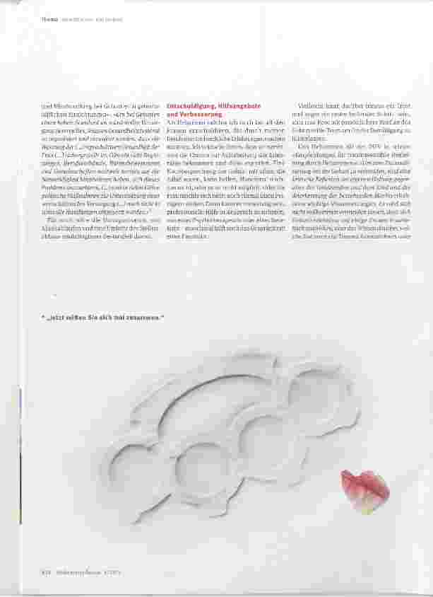 Vorschauseite 4: Rosen gegen die Gewalt in der Geburtshilfe