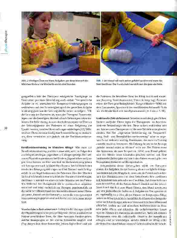Vorschauseite 3: Handfunktionstraining mit Forced-use-TherapieDen Nichtgebrauch verhindern