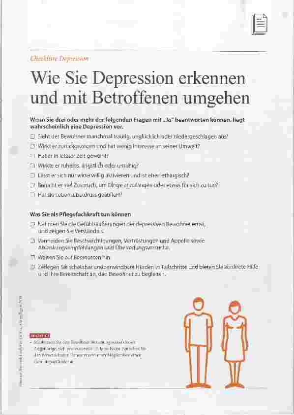 Vorschauseite 2: Depression endlich ernster nehmen