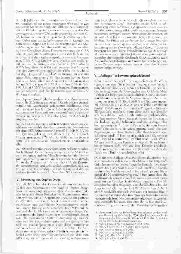 Vorschauseite 3: Patientenregister im deutschem Versorgungsicontext als Aufloge Nutzenbewertungsverfahren nach § 35a SGB V