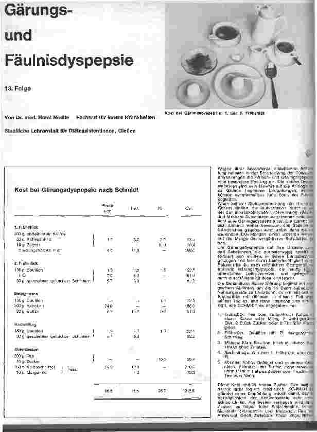 Vorschauseite 1: Gärungsund Fäulnisdyspepsie 13. Folge