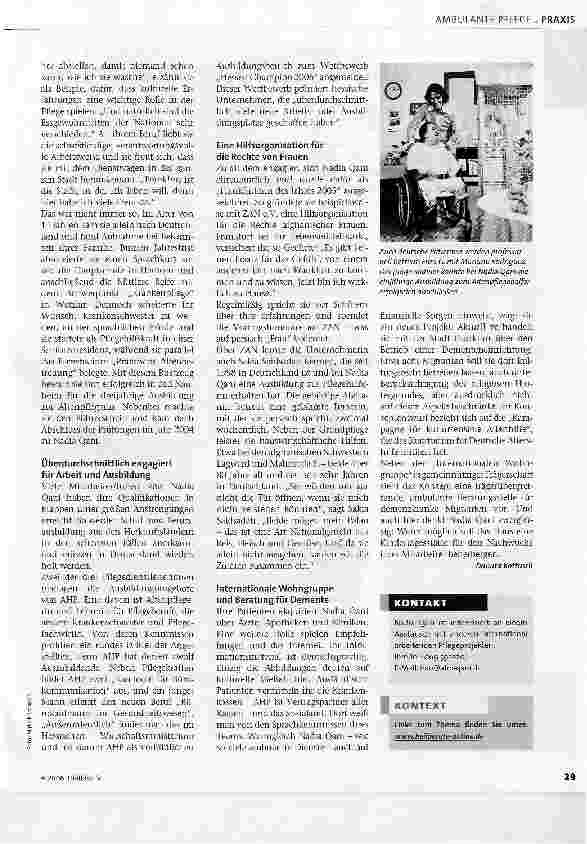 Vorschauseite 2: Der besondere PflegedienstKultursensible Pflege in einem internationalen Team