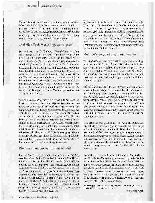 Vorschauseite 2: Gesundheitswert