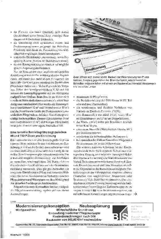 Vorschauseite 2: Was Kreditinstitute von Ihnen erwarten