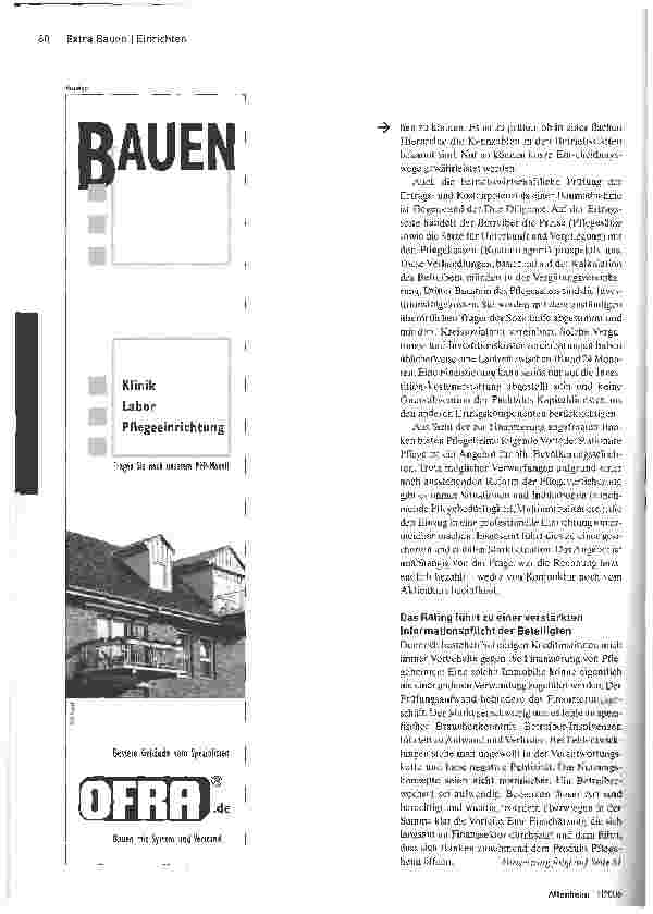 Vorschauseite 3: Was Kreditinstitute von Ihnen erwarten