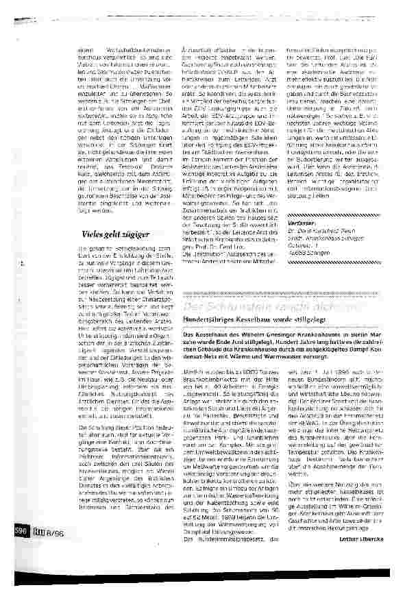 Vorschauseite 2: Solingen: Leitender Arzt mit akademischer Assistenz Ein Modell zur organisatorischen Unterstützung des ärtzlichen Direktors