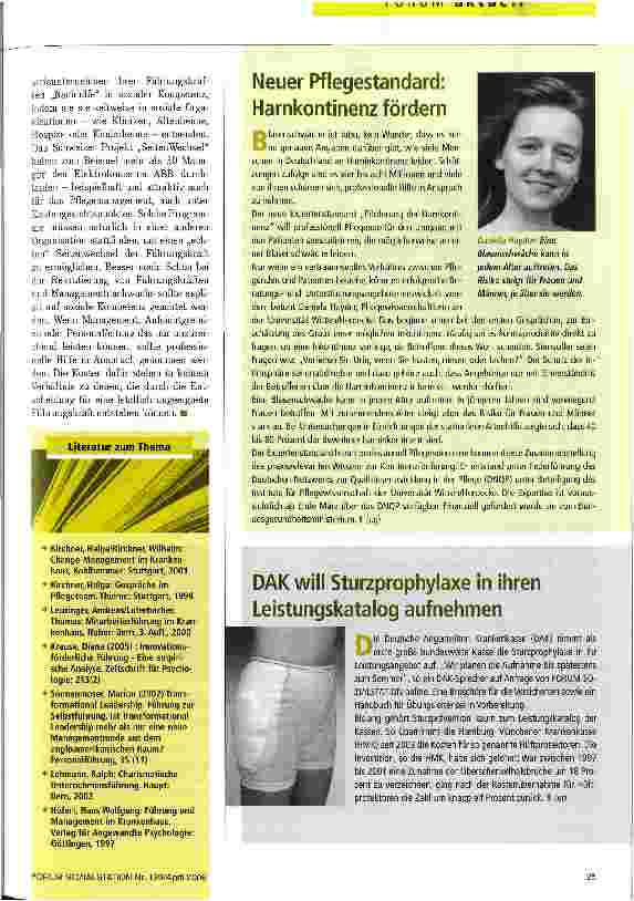 Vorschauseite 4: Nachhilfe für den ChefCharisma kann man nicht lernen, soziale Kompetenz schon