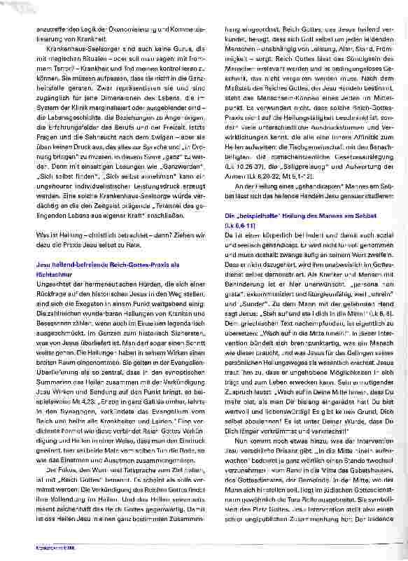 Vorschauseite 5: Zeichenhaft und diakonisch Die Krankenhaus-Seelsorge pastoraltheologisch verstehen