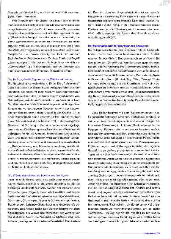Vorschauseite 6: Zeichenhaft und diakonisch Die Krankenhaus-Seelsorge pastoraltheologisch verstehen