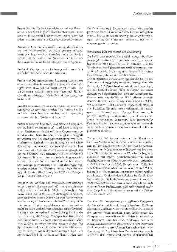 Vorschauseite 4: Sedierung per Inhalation