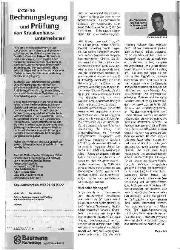 Vorschauseite 4: Heiler oder Manager?