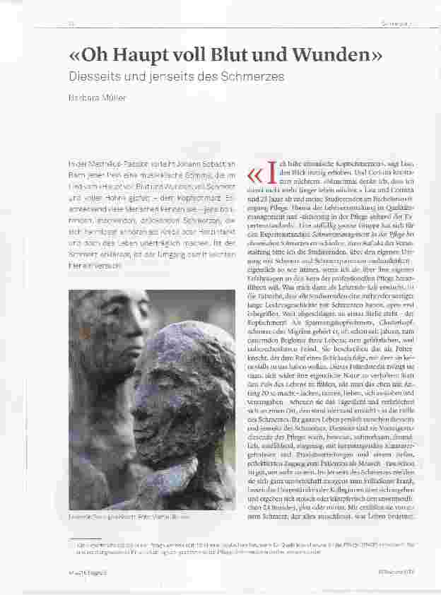 Vorschauseite 1: Oh Haupt voll Blut und Wunden