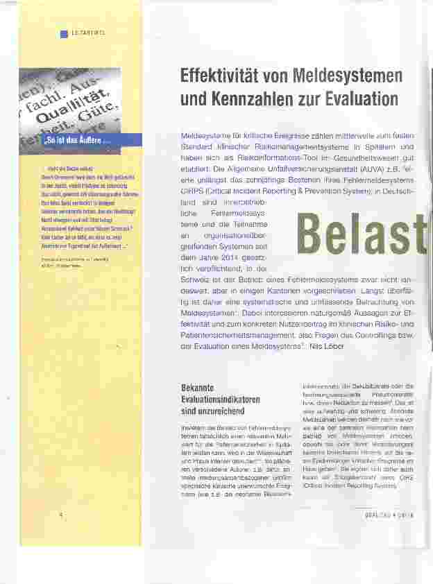 Vorschauseite 1: Belastbare Fundamente