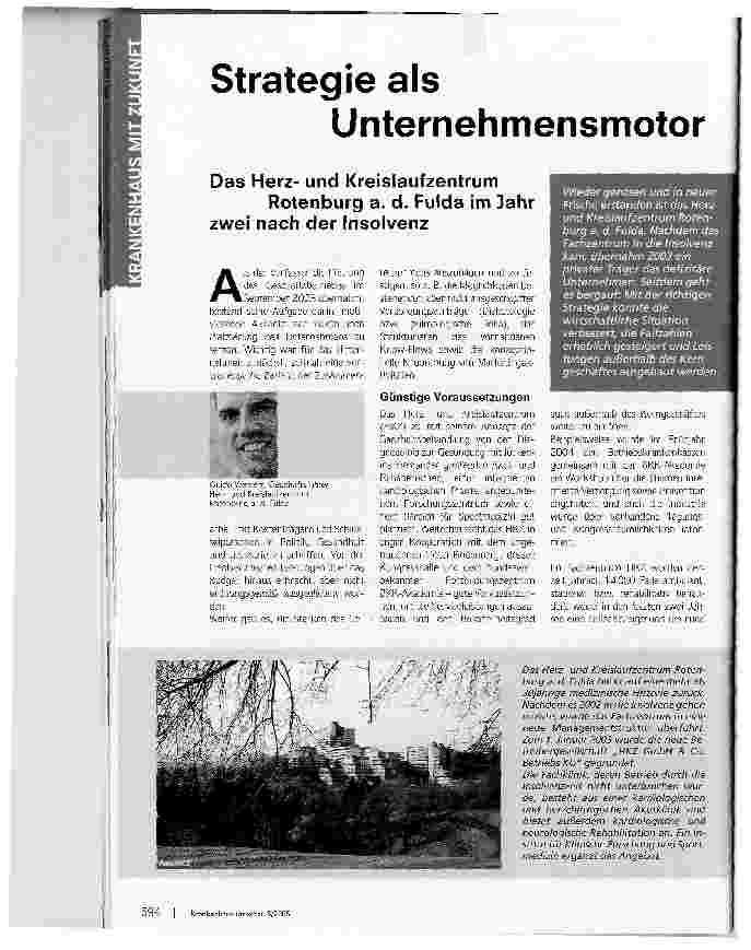 Vorschauseite 1: Strategie als Unternehmensmotor