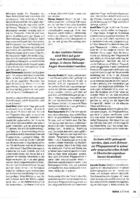 Vorschauseite 2: Leben im HeimPauschalurteile sind fehl am Platz