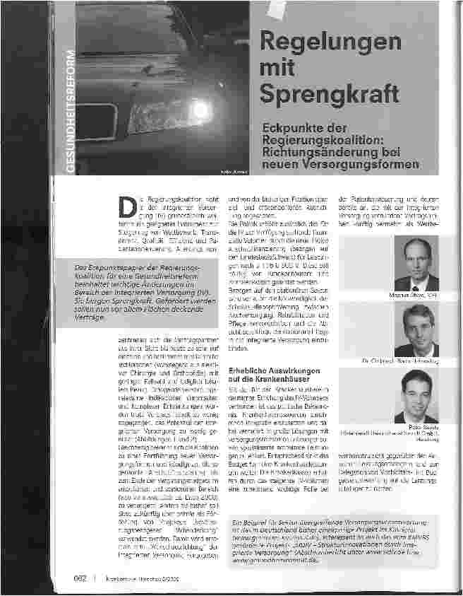 Vorschauseite 1: Regelungen mit Sprengkraft