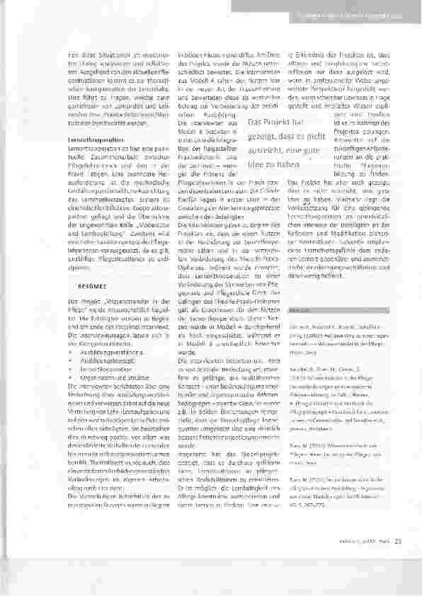 Vorschauseite 3: MODELLPROJEKT IN BREMENNEUES LERNEN IN DER PRAXIS