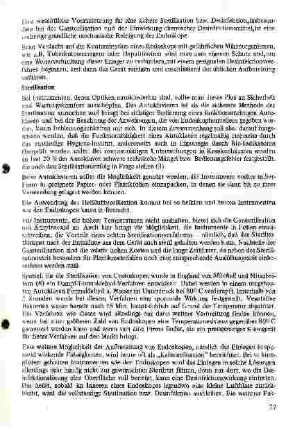 Vorschauseite 3: Sterilisation und Desinfektion endoskopischer Geräte