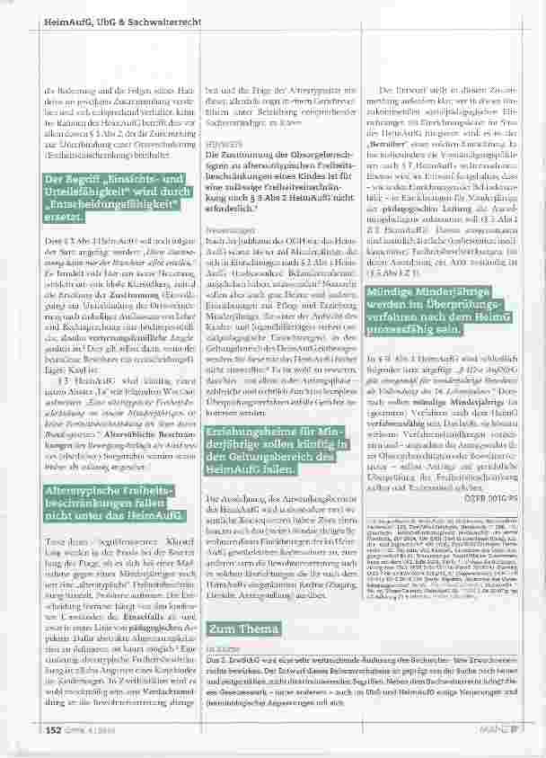 Vorschauseite 3: Ausblick auf das 2. Envachsenenschutz-Gesetz