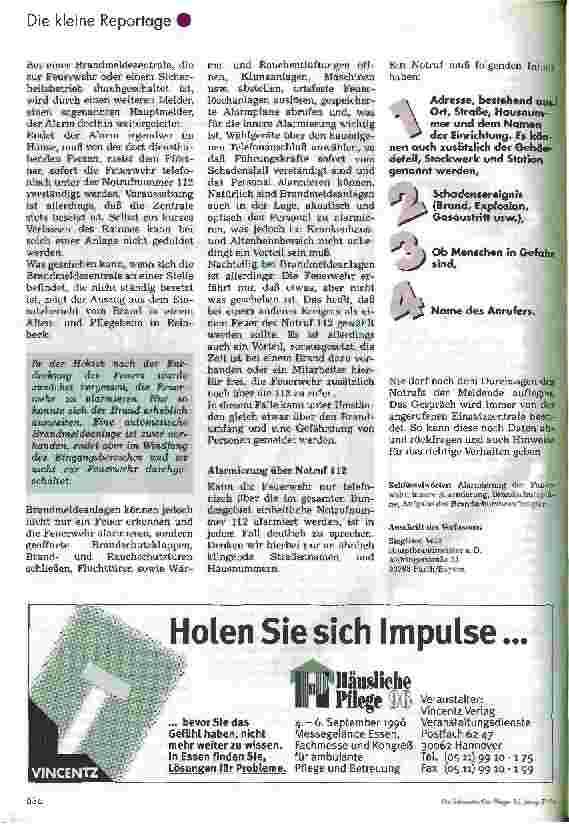 Vorschauseite 3: Brandschutz im Krankenhaus