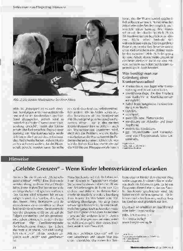 Vorschauseite 2: Hinter den Kulissen des Kölner Krankenhaussenders