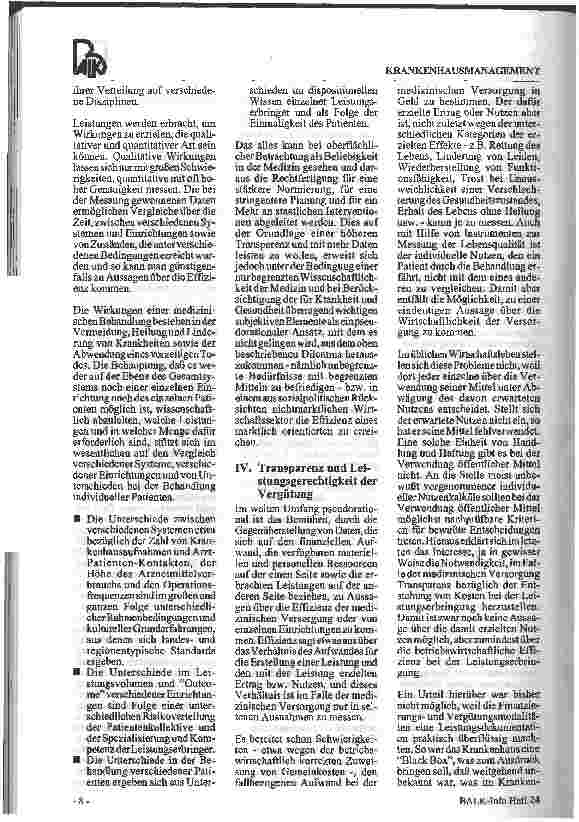Vorschauseite 4: Krankenhausmanagement - Von der Black-Box zum Glashaus: Zur Mystifikation leistungsgerechter Vergütungen im Krankenhaus