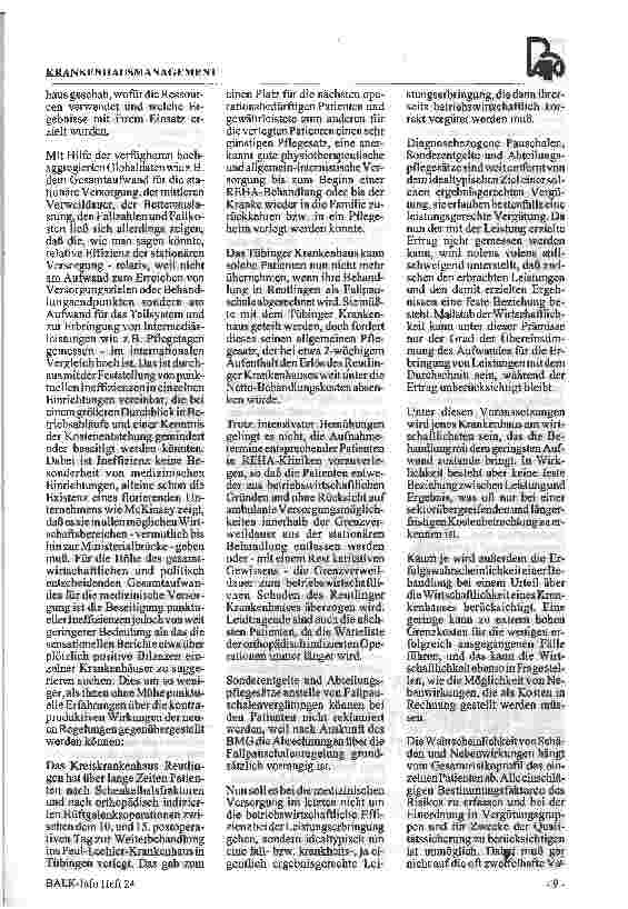 Vorschauseite 5: Krankenhausmanagement - Von der Black-Box zum Glashaus: Zur Mystifikation leistungsgerechter Vergütungen im Krankenhaus