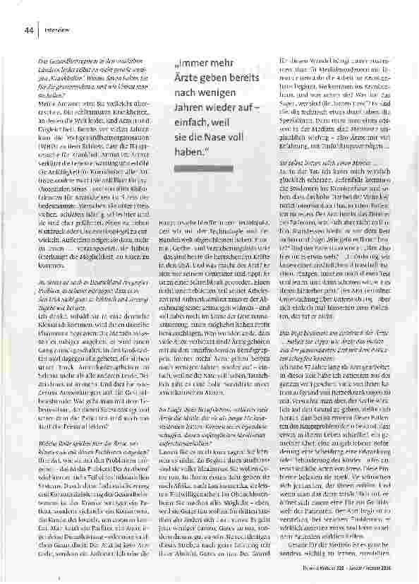 Vorschauseite 2: Mut zur Menschlichkeit