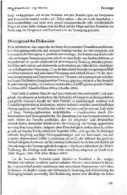 Vorschauseite 3: Integrierte Versorgung nach deutschem Muster