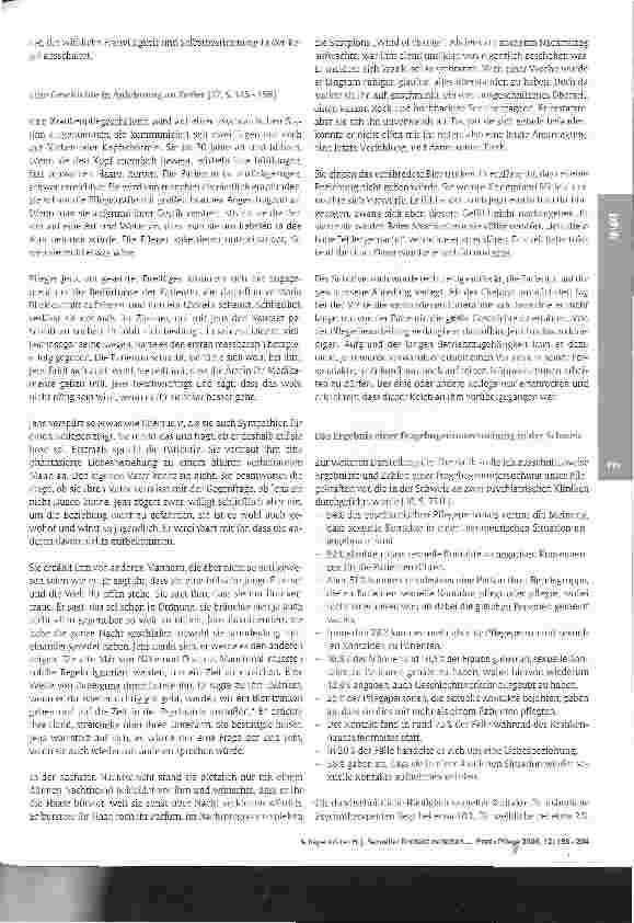 Vorschauseite 2: Sexueller Kontakt zwischen Pflegenden und Patienten - ein Tabuthema?