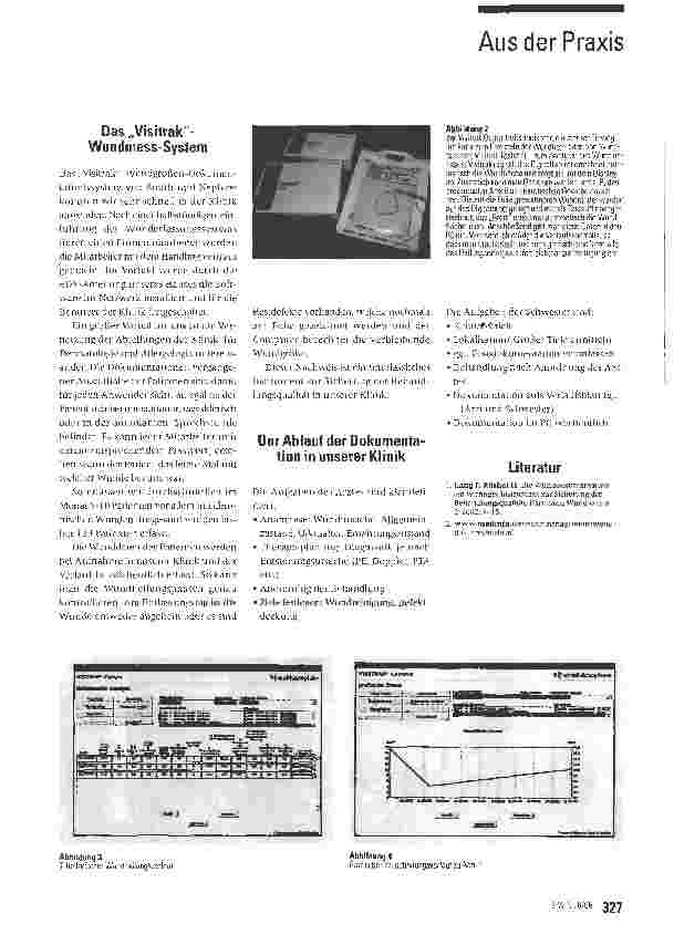 Vorschauseite 2: Die digitale Wunddokumentation - ein wichtiges Instrument zur Sicherung der Behandlungsqualität
