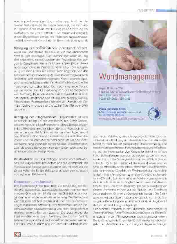 Vorschauseite 3: Ein Ernährungskulturbogen (EKB) für den Langzeitpflegebereich
