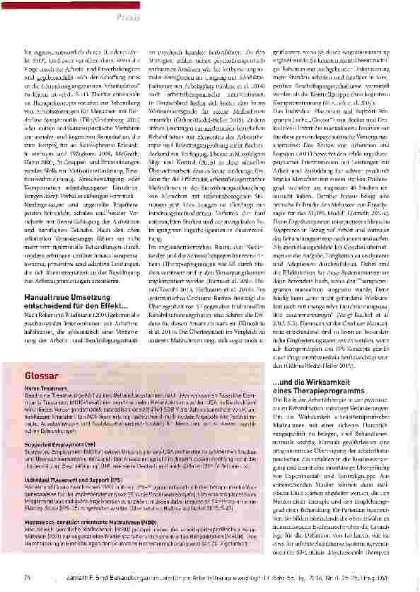 Vorschauseite 2: Sind Behandlungsmanuale für die Arbeitstherapie wichtig?