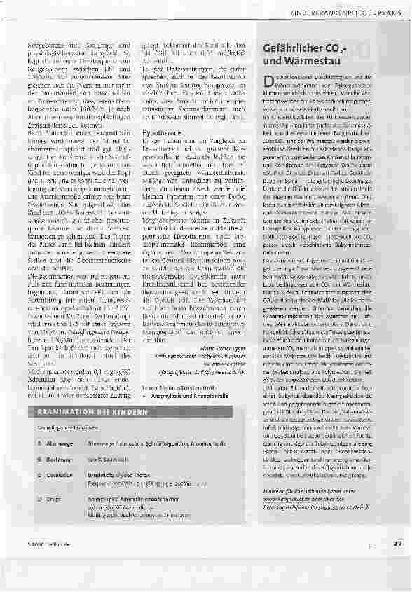 Vorschauseite 2: Pädiatrische NotfälleTeil 2: SIDS und Reanimation