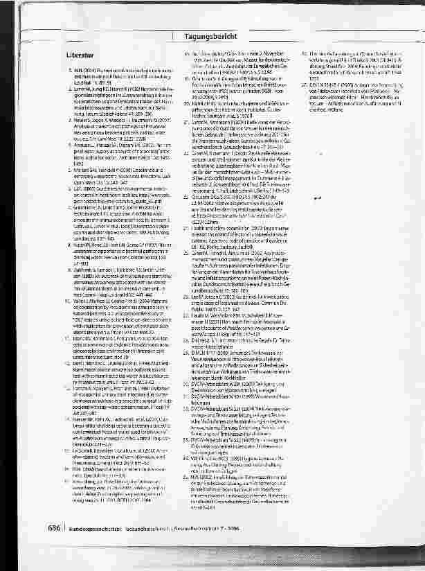 Vorschauseite 6: Empfehlung des Umweltbundesamts nach Anhörung der Trinkwasserkommission des Bundesministerium für Gesundheit