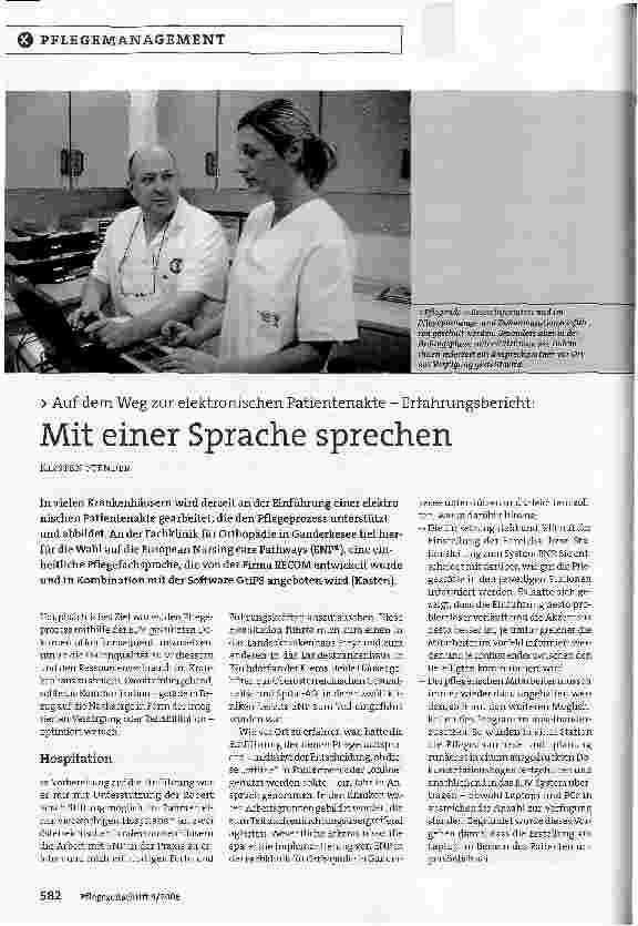 Vorschauseite 1: Mit einer Sprache sprechen