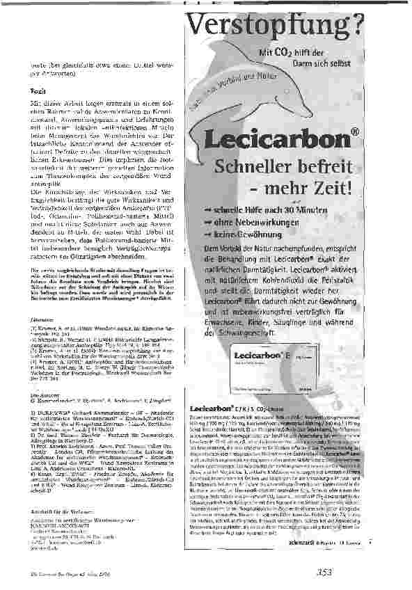 Vorschauseite 6: Lokale Antiseptika in der Wundbehandlung