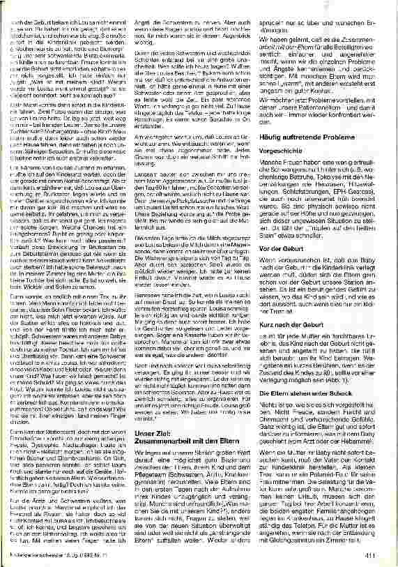 Vorschauseite 2: Elternbegleitung in der Neuund Frühgeborenenpflege