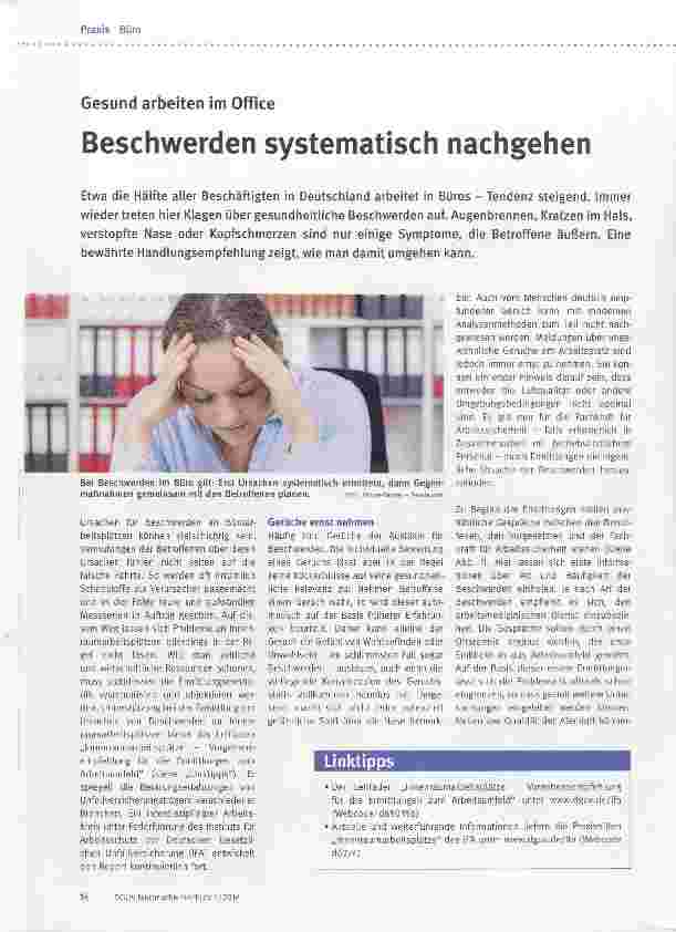 Vorschauseite 1: Beschwerden systematisch nachgehen