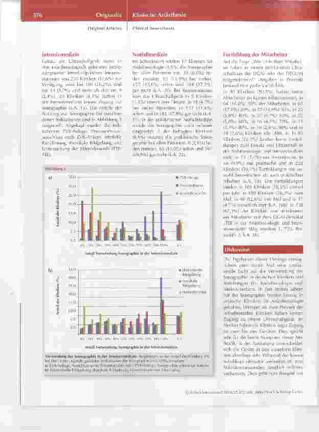 Vorschauseite 5: Einsatz von Ultraschall in der Anästhesie Intensivmedizin und Notfallmedizin