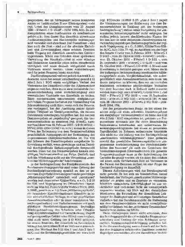 Vorschauseite 5: Mitwirkung des Personalrats bei Disziplinarklage