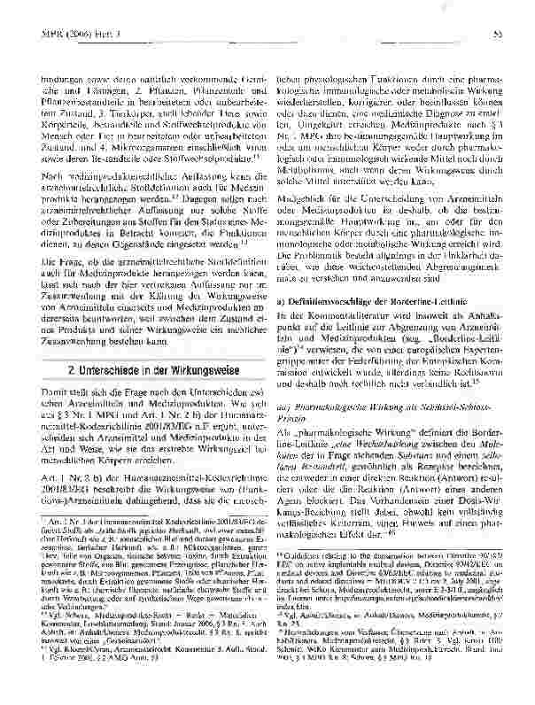 Vorschauseite 3: Zur Abgrenzung von Arzneimitteln und Medizinprodukten
