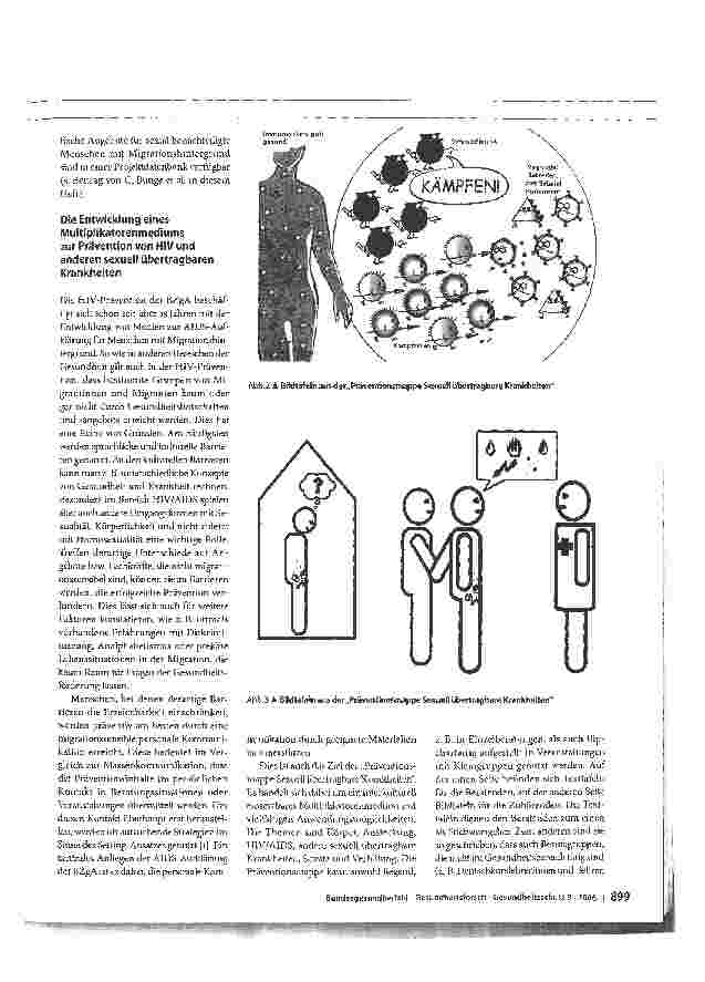 Vorschauseite 2: Beispiele der Aufklärungsarbeit im Bereich Migration