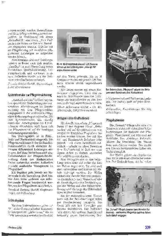 Vorschauseite 4: Qualität auf breiter Front Ein Messeblick auf die Altenpflege 96