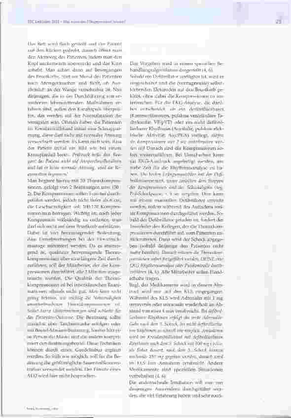 Vorschauseite 4: ERC Leitlinien 2015- Was muss das Pflegepersonal wissen?