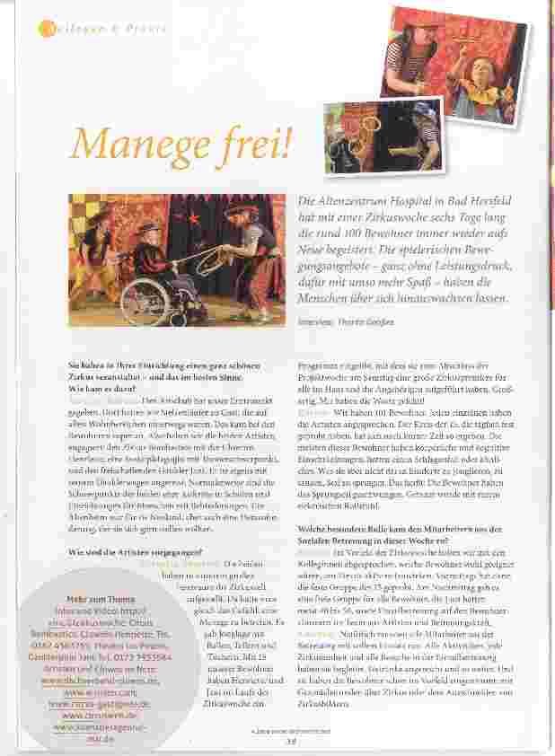 Vorschauseite 1: Manege frei