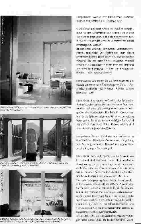 Vorschauseite 2: Gute Spitalarchitektur - Wohlbefinden für Patienten und Personal